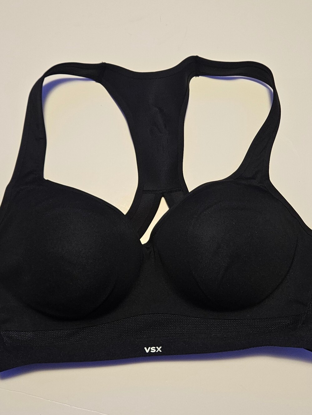 VSX Black Padded Racerback Sports Bra